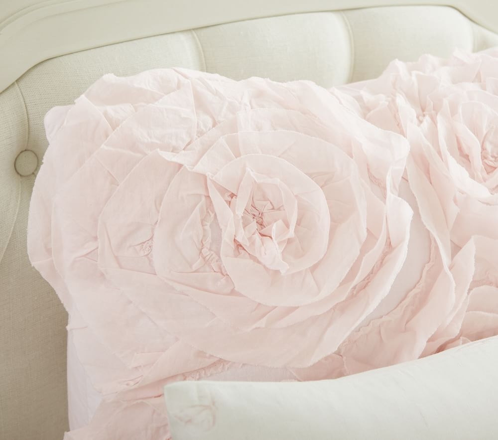 Monique lhuillier garden rose deals duvet cover & sham