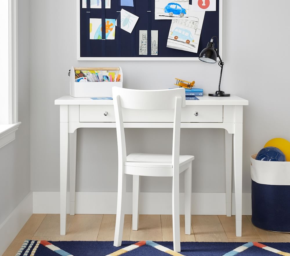 Gray and outlet white desk