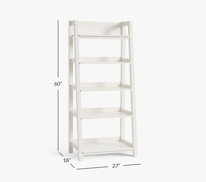 Shop Morgan Leaning Bookcase online Pottery Barn Kids UAE