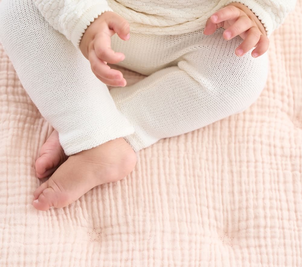 Quilted muslin deals baby blankets