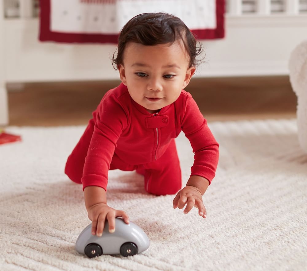 Pottery barn my first christmas onesie sale