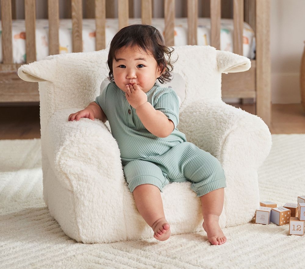 Pottery barn kid chair cover new arrivals