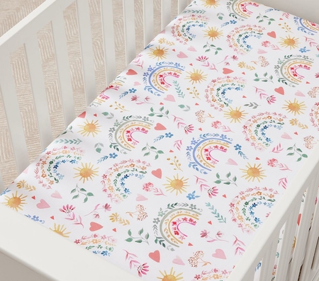 Bassinet mattress store cover sheet