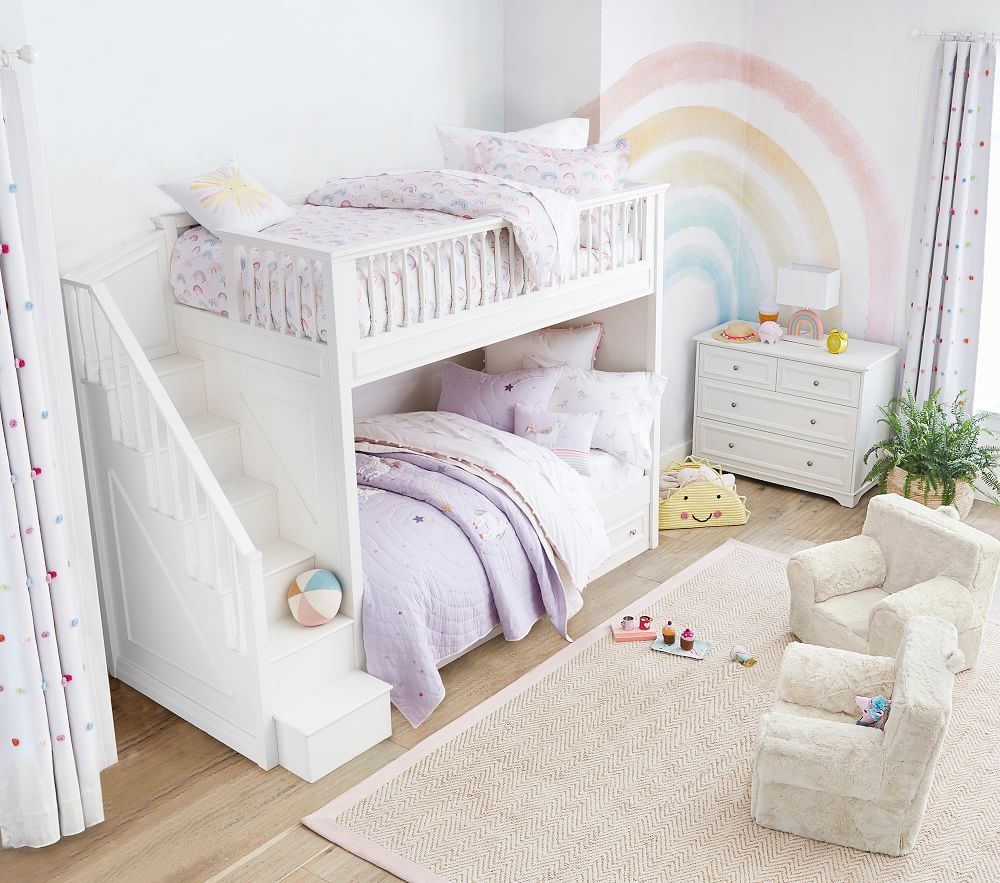 Bunk bed duvet covers top
