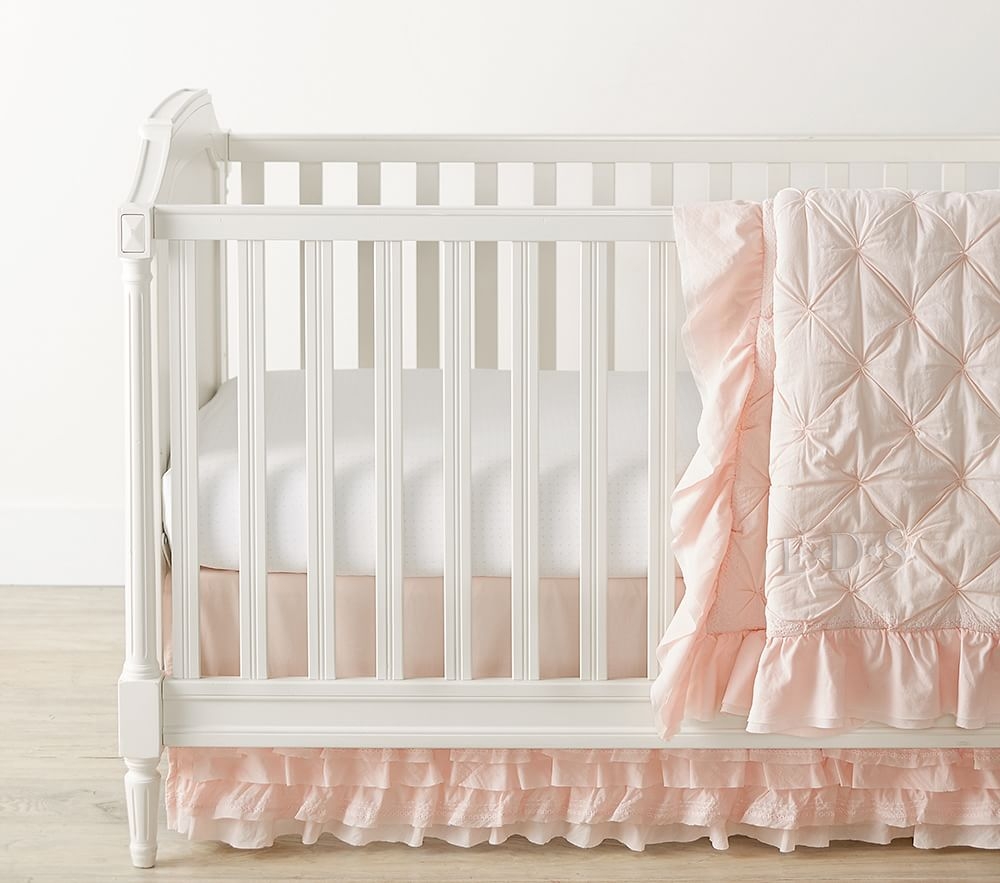 Organic online crib skirt