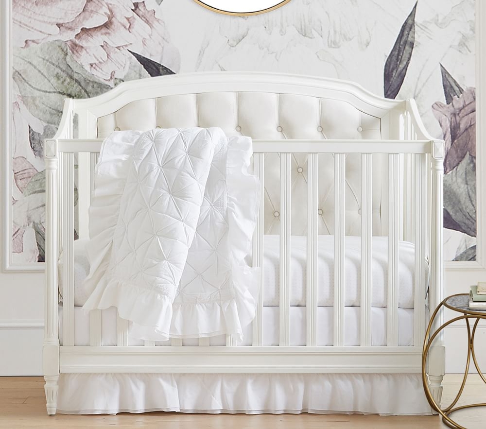 Shop Sadie Ruffle Baby Bedding online Pottery Barn Kids UAE