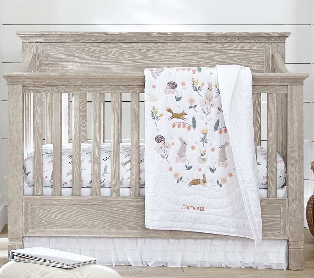 Sadie ruffle baby bedding top