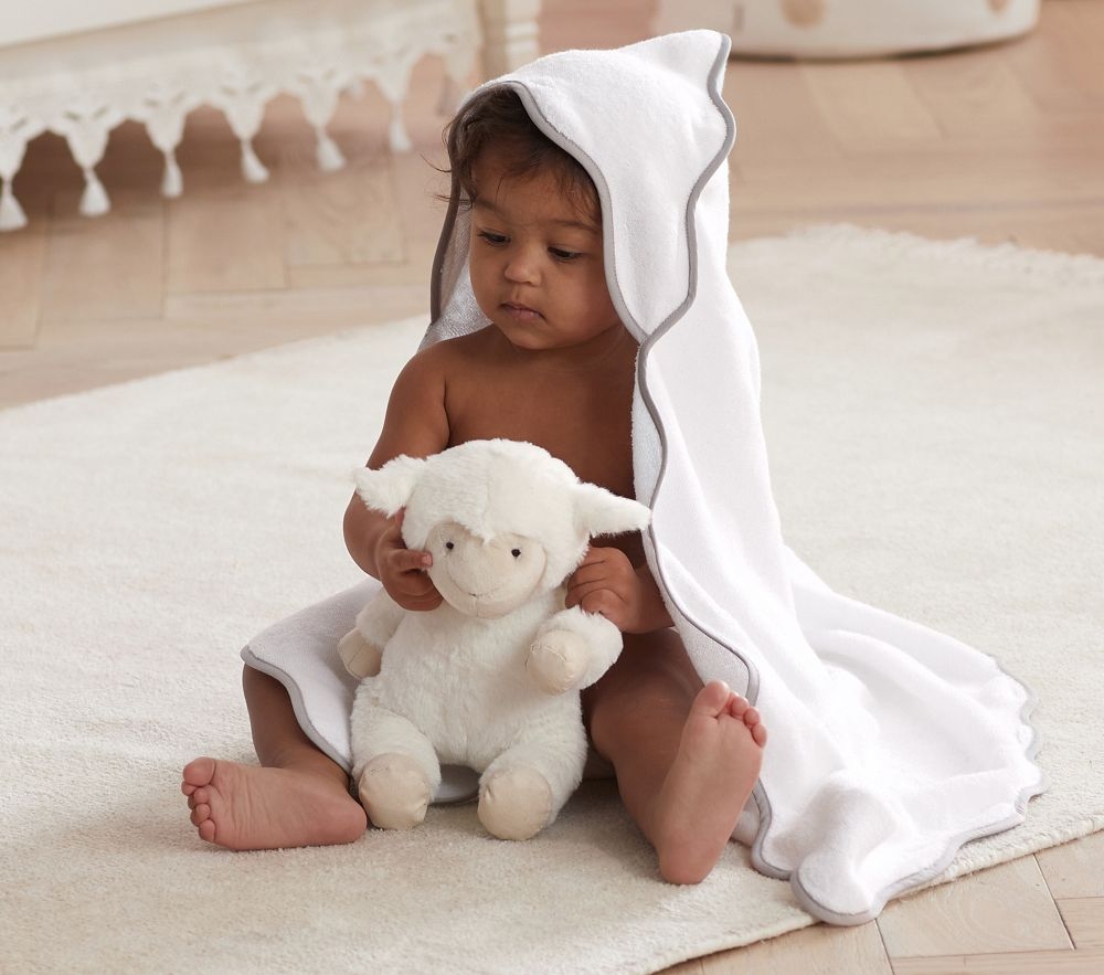 Organic baby shop bath towel