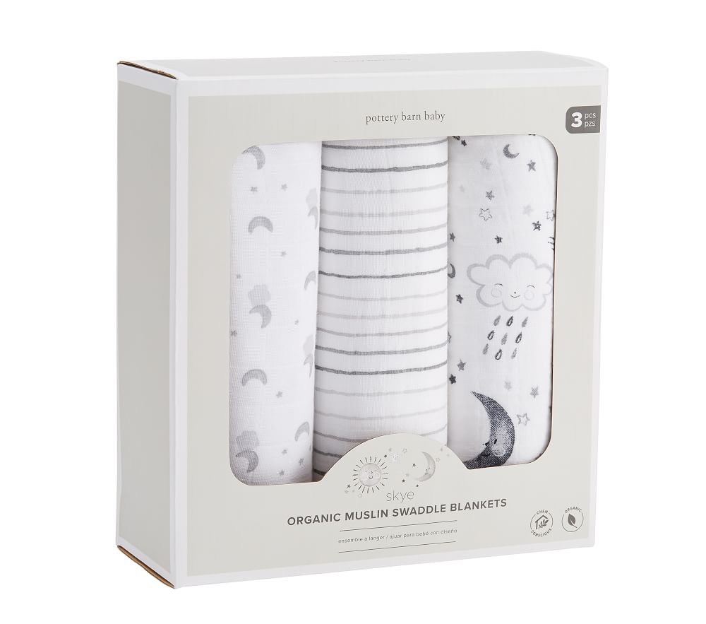 Pottery barn swaddle blankets top