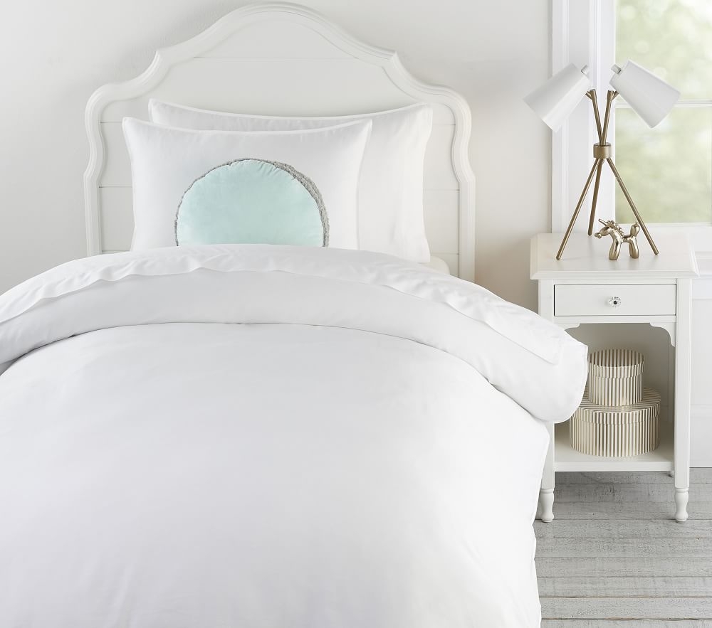 White top duvet full