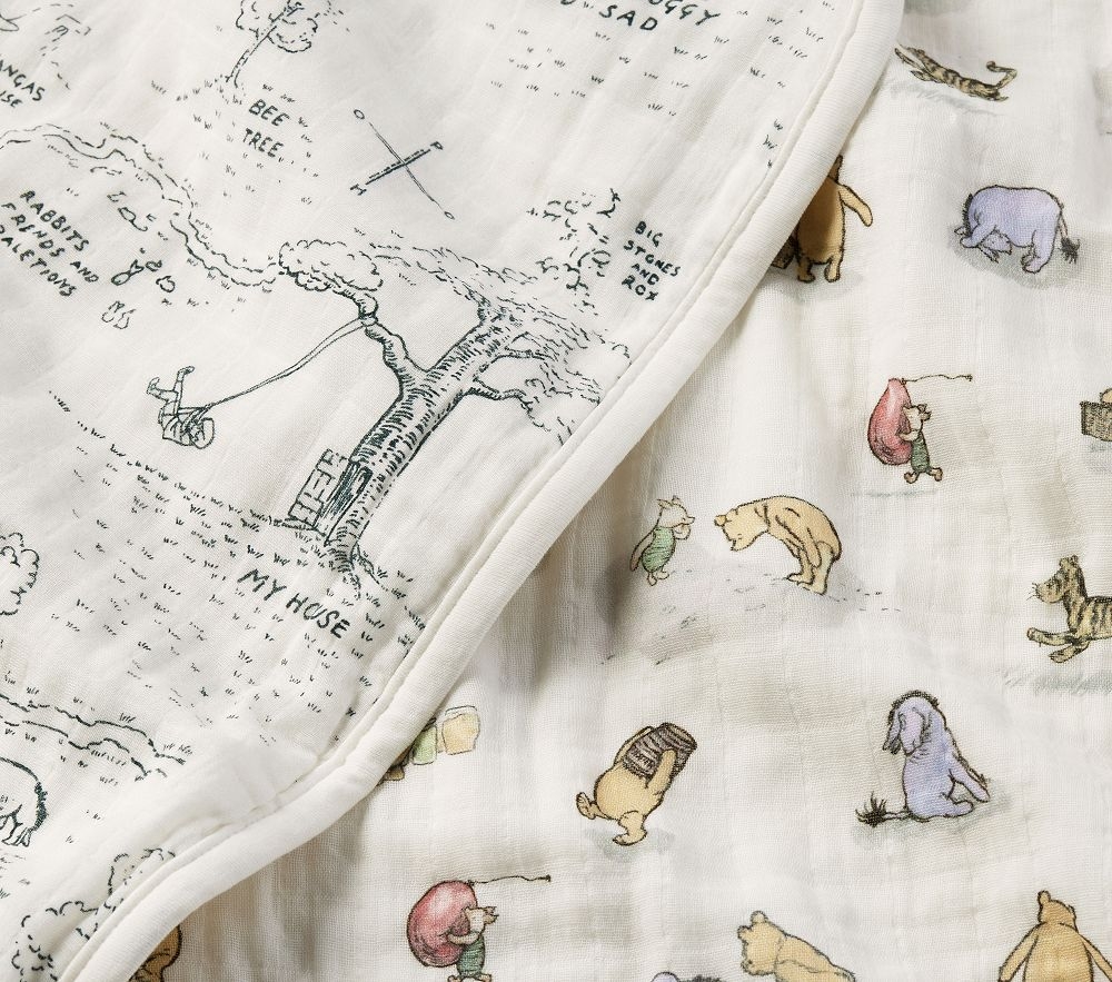 Winnie the shop pooh muslin swaddle