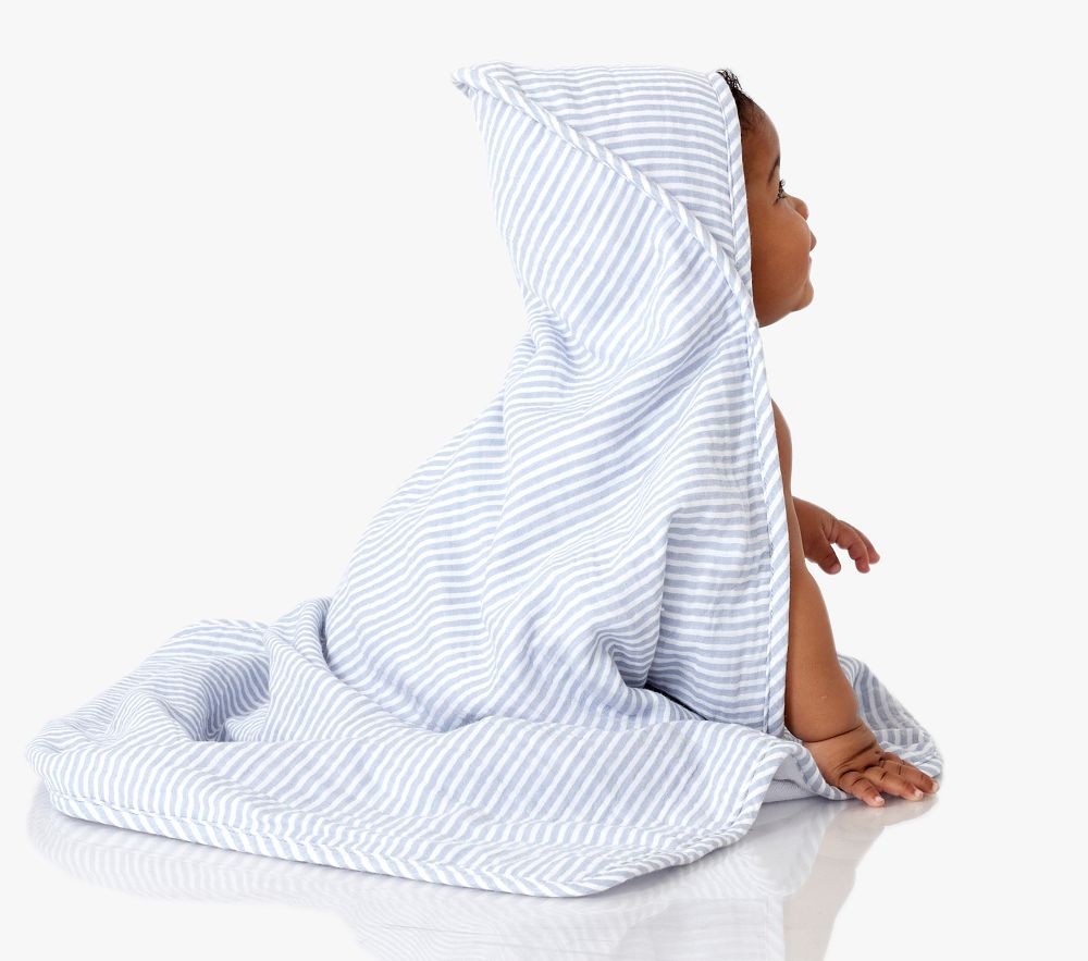Baby store in towel