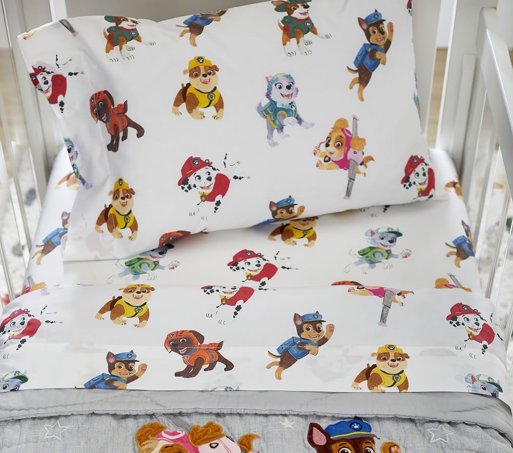 Paw patrol crib best sale bedding