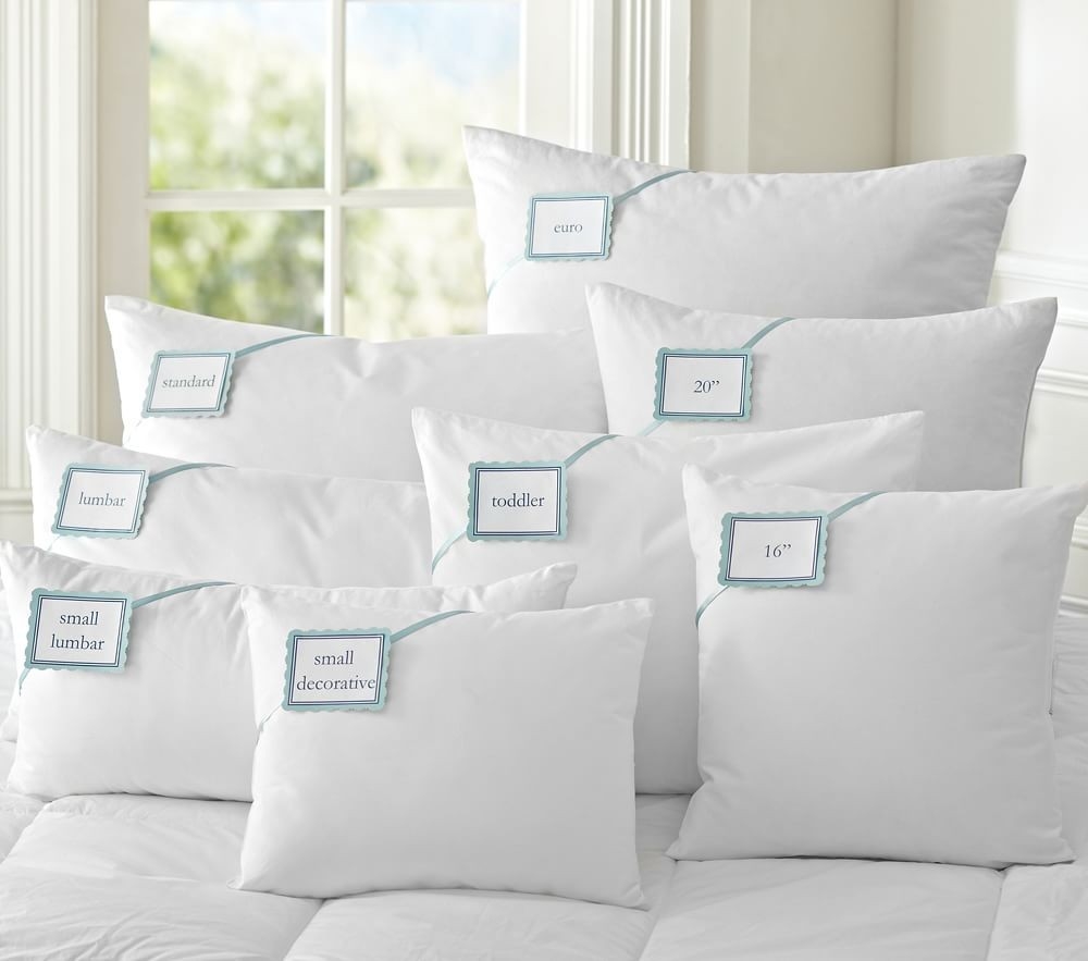 Small lumbar pillow insert sale