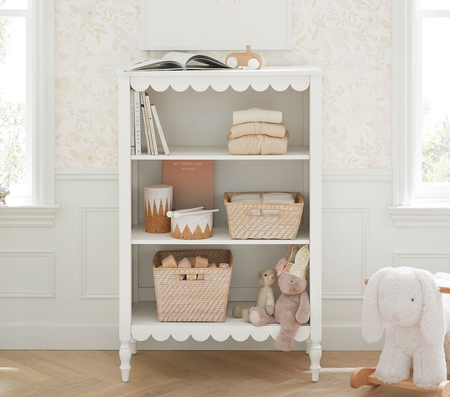 Pottery barn shelving shop unit