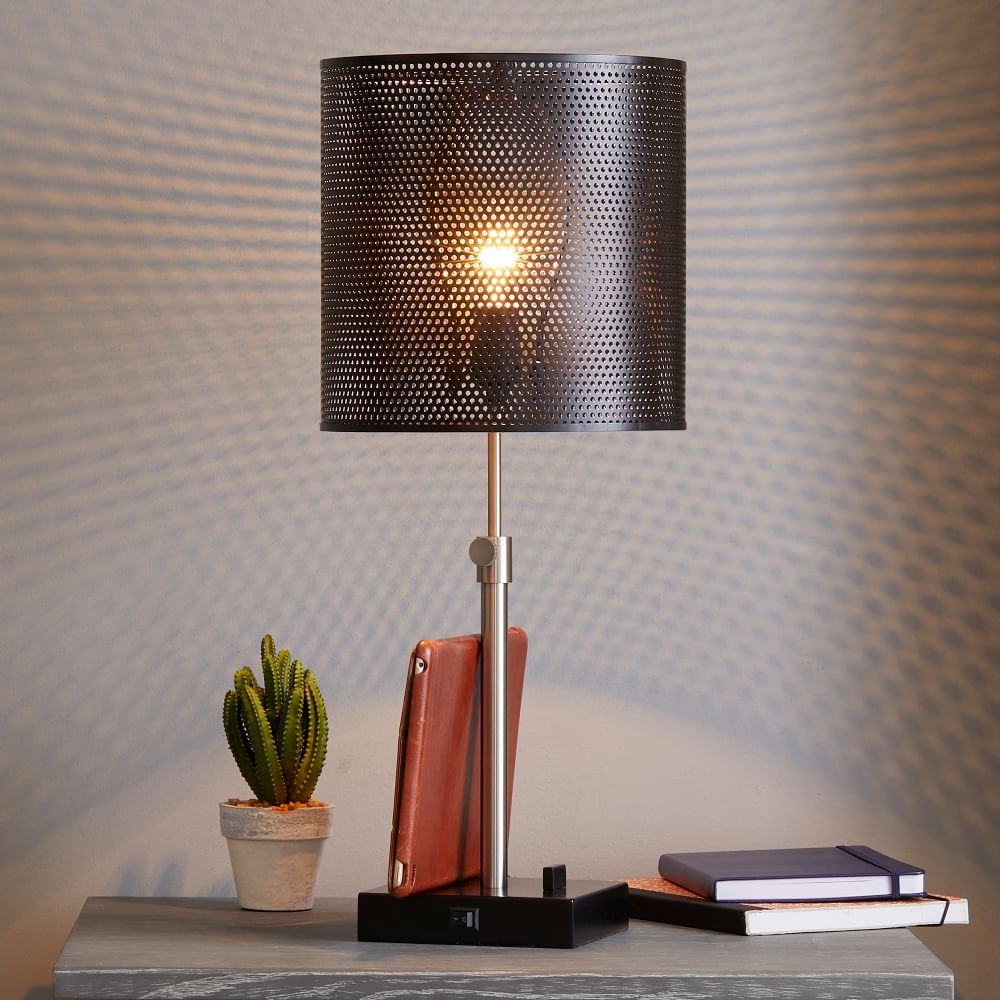 Desk spotlight top