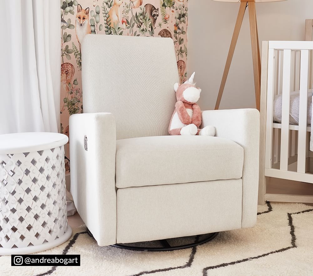 Swivel glider recliner nursery deals