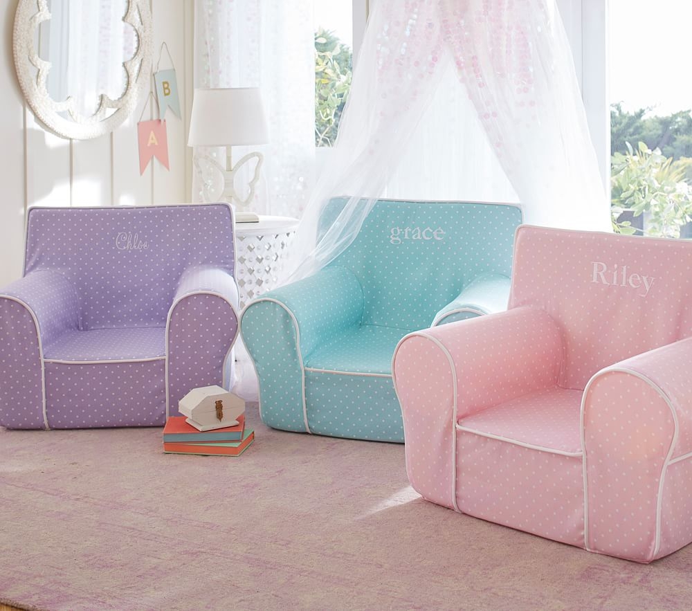 Pink chair slipcover on sale