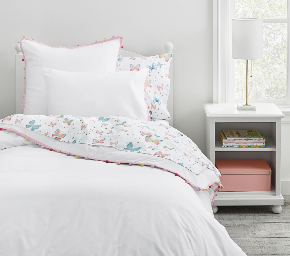 Pom pom duvet outlet cover