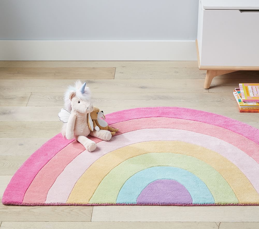 Shop Rainbow Shaped Rug online Pottery Barn Kids UAE