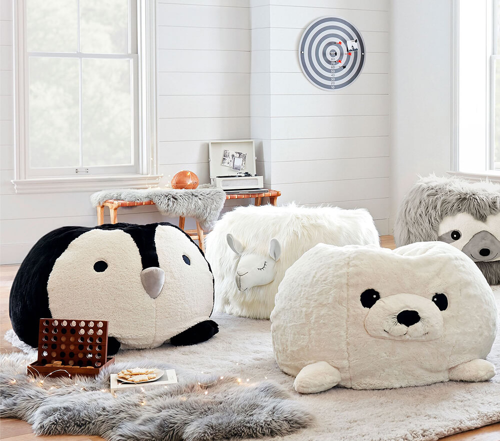 Shop Seal Critter Bean Bag Chair online Pottery Barn Kids UAE