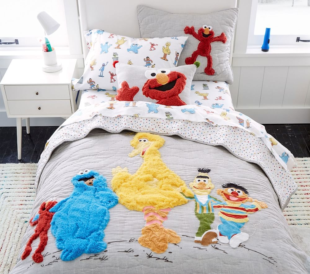 Sesame Street Organic Sheet Set Pillowcases