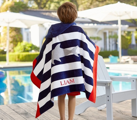 Childs hooded hotsell beach towel