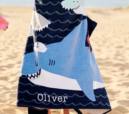 Baby shark beach towel discount