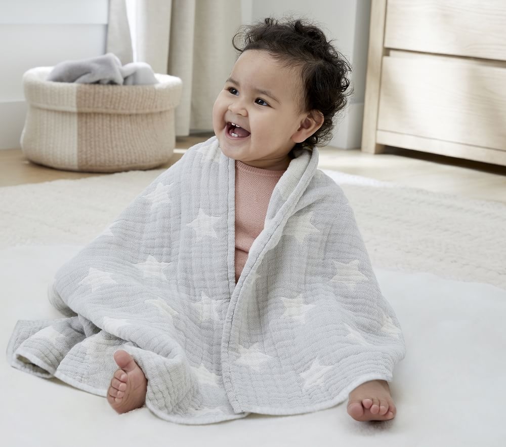 Organic crib blanket on sale