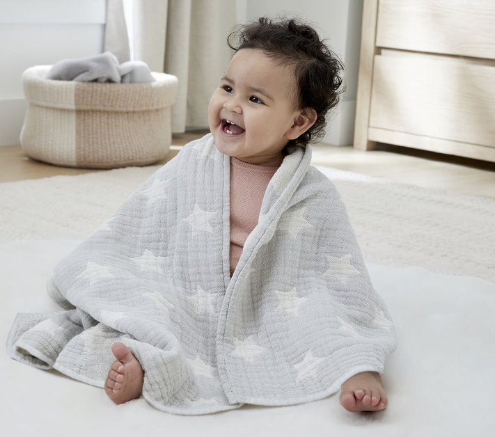 Aden and anais star blanket top