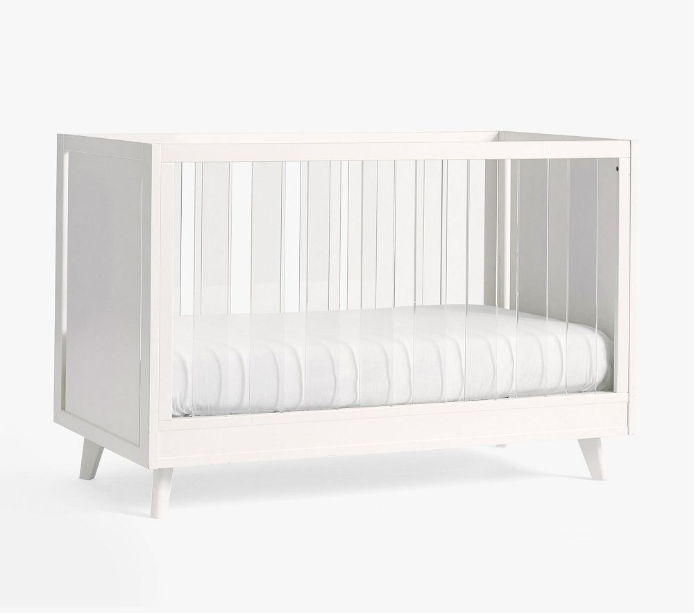 Acrylic hot sale crib used