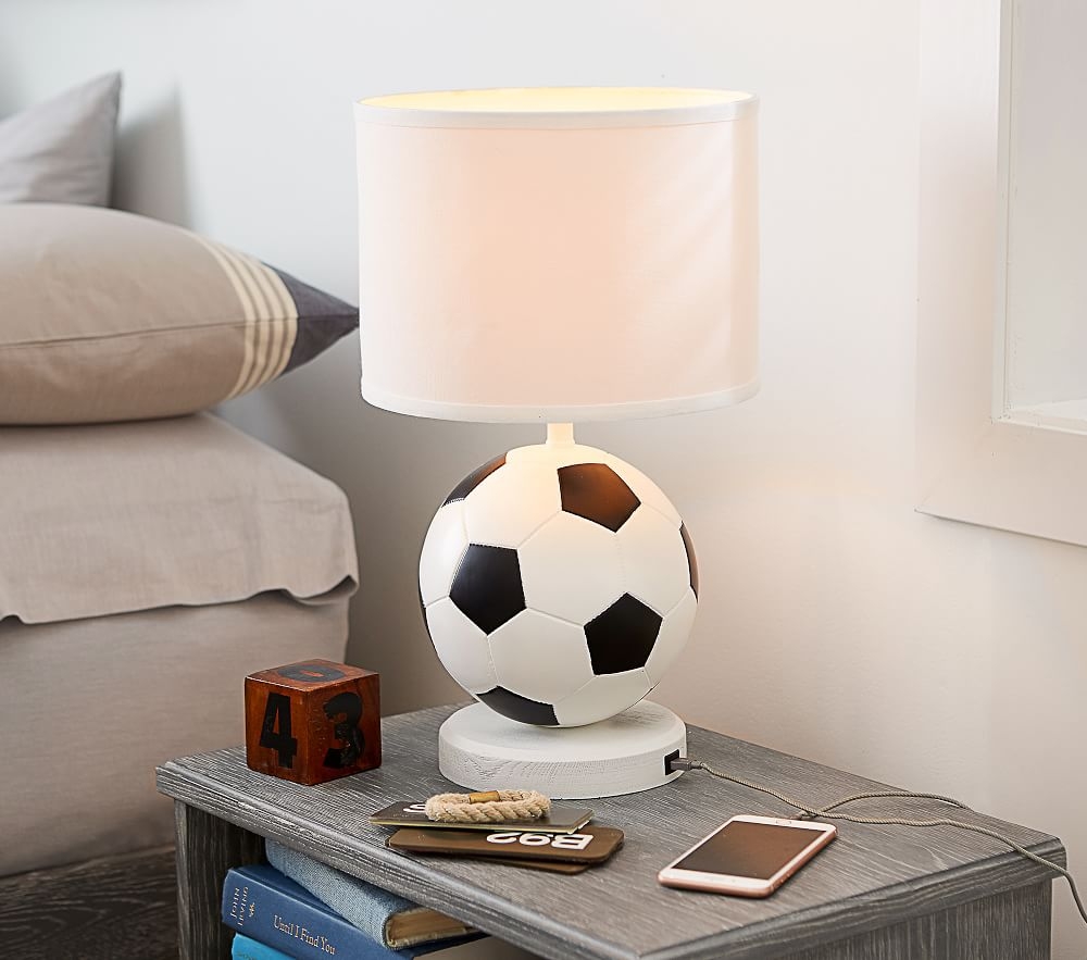 Soccer store ball lamp