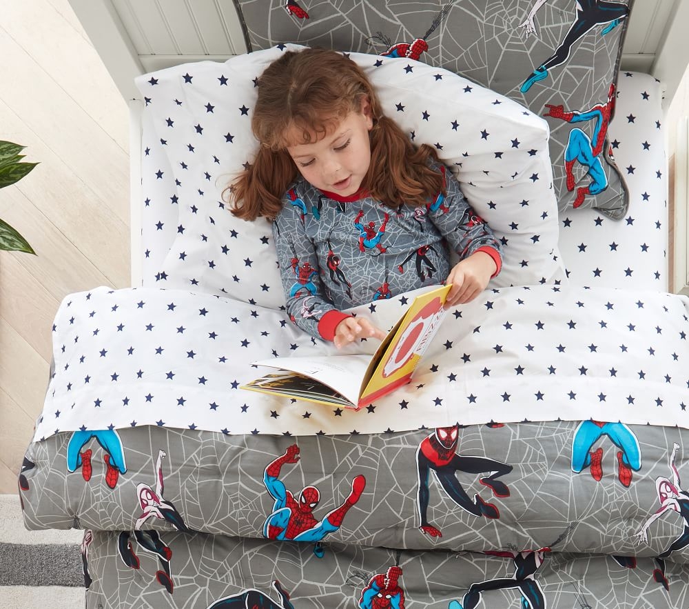 Spiderman baby sale bedding nursery