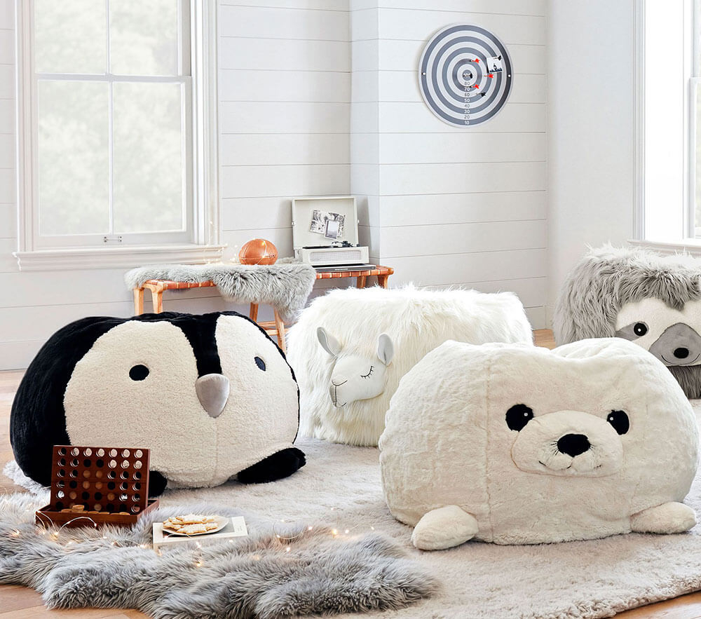 Pottery barn kids sales bean bag cover