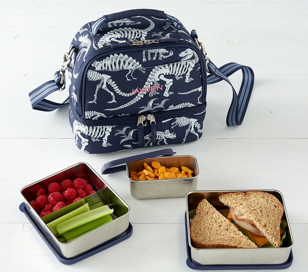 Pottery barn dual 2025 compartment lunch bag
