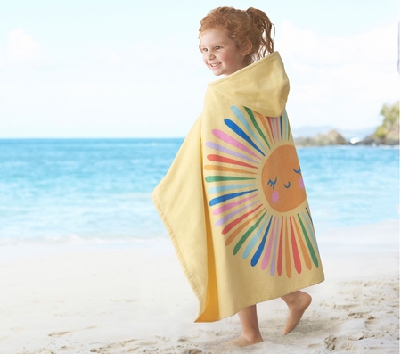 Kids beach shop hooded towel