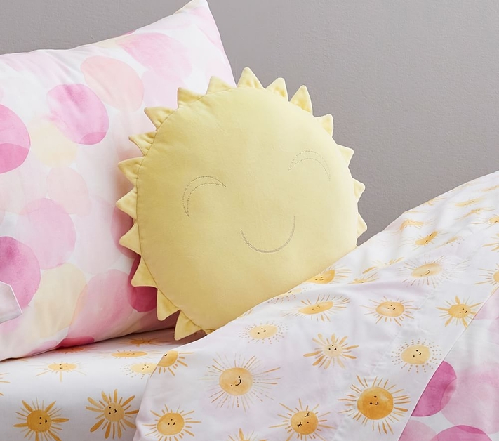 Sun hotsell shaped pillow