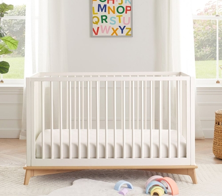 Barn wood 2025 baby crib
