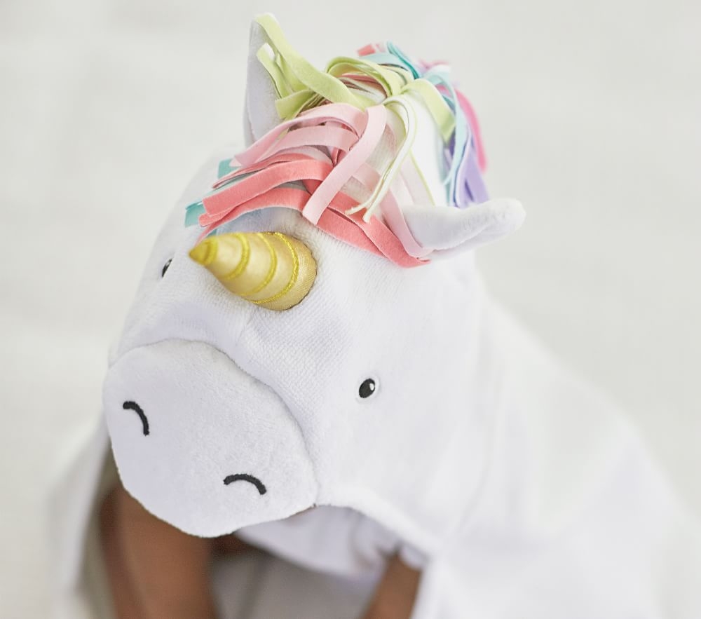 Unicorn hooded top towel baby