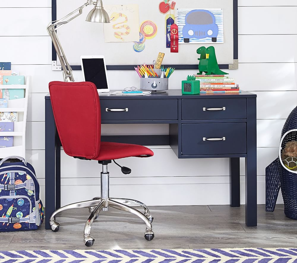 Navy kids hotsell desk chair