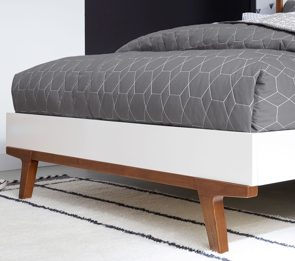 Queen bed cheap platform conversion set