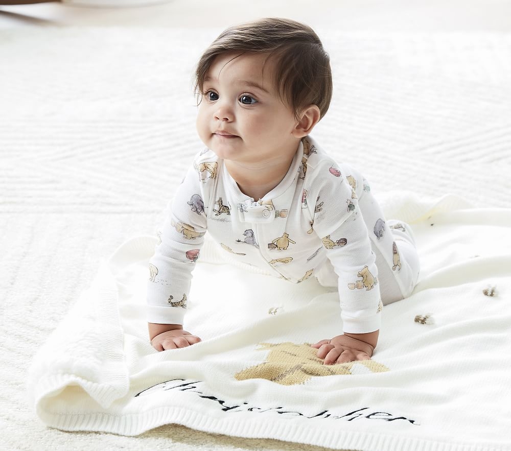 Pooh baby blanket hotsell