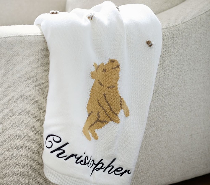 Disney baby blanket shop winnie the pooh