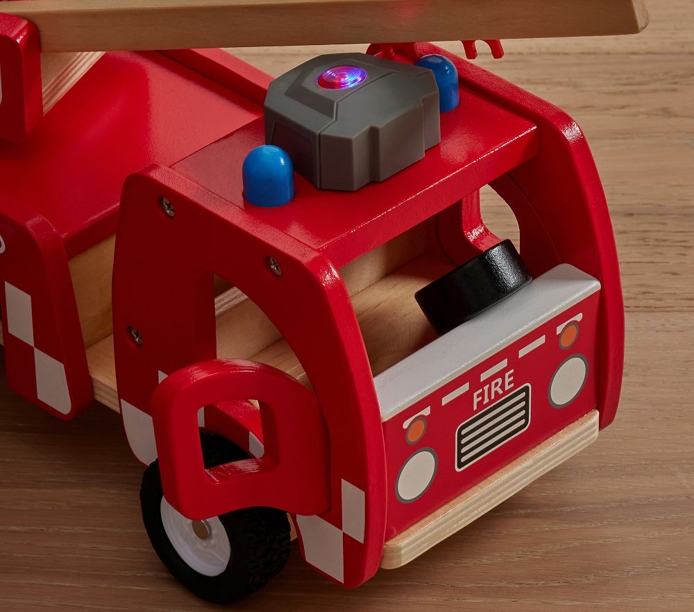 Light up fire truck toy online