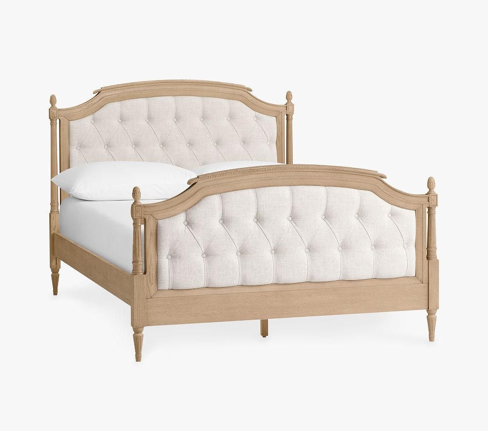 Upholstered bed best sale frame full