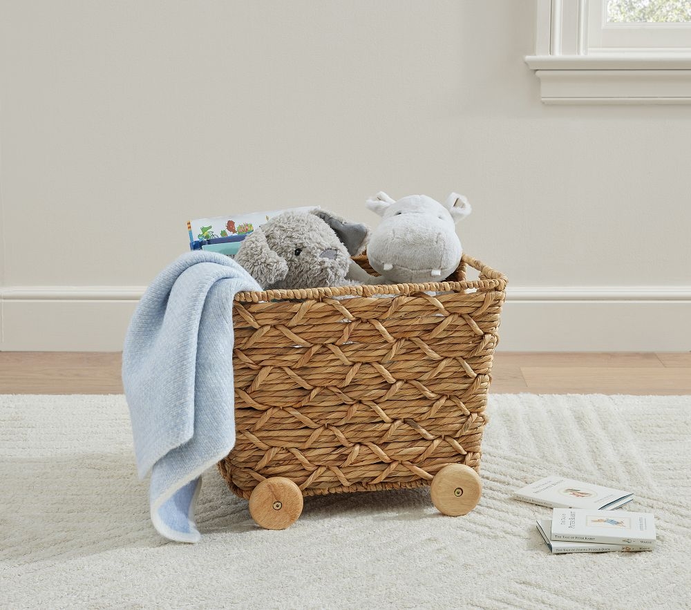Rolling toy bin sale