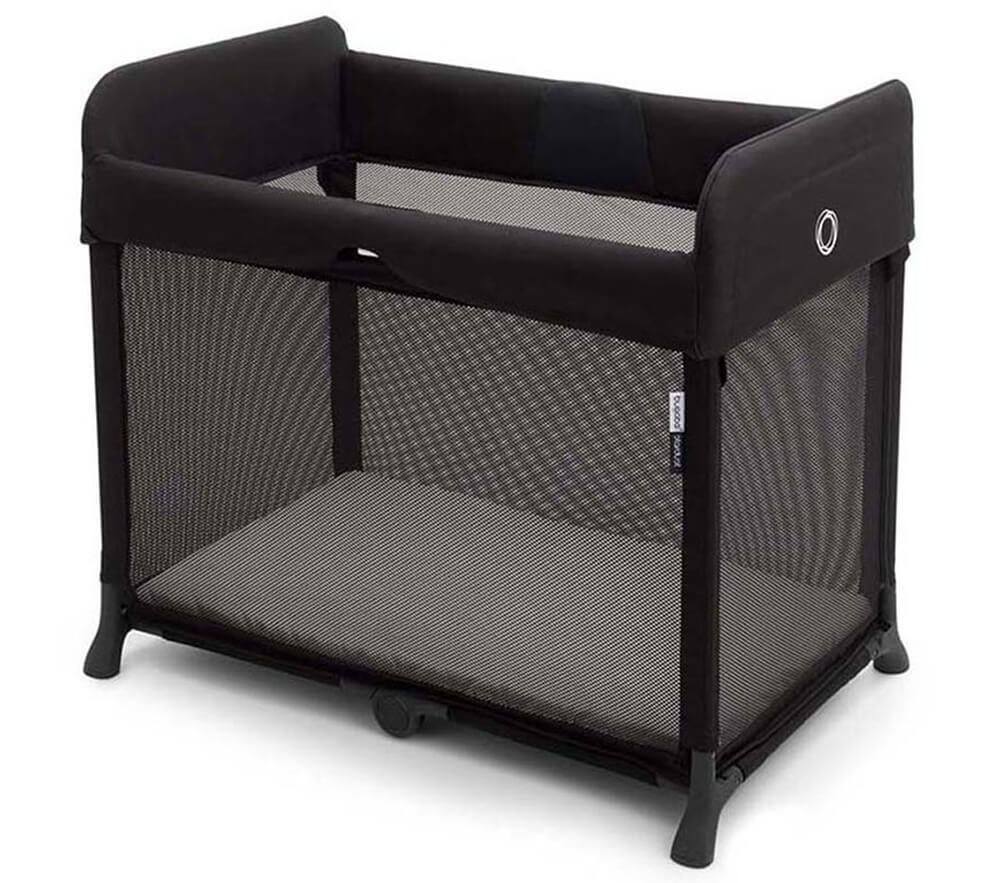 Black travel discount cot