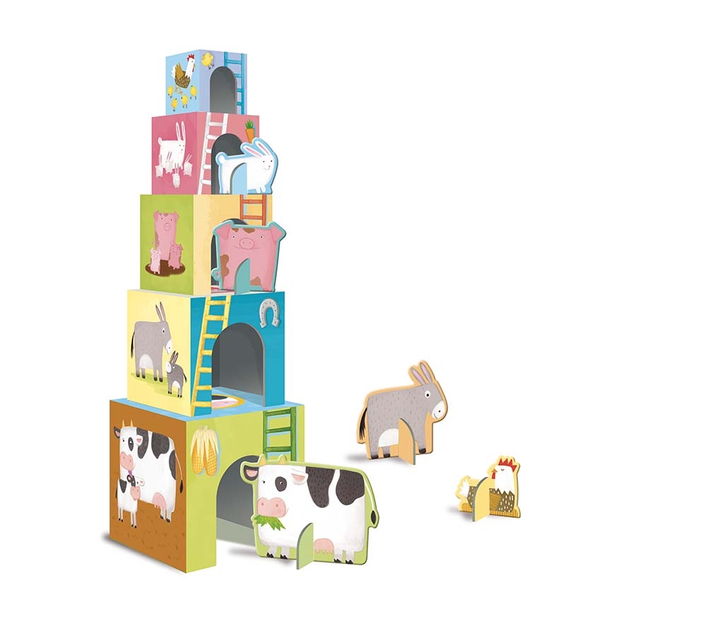 Baby farm shop set