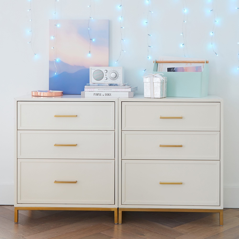 Gold drawers top
