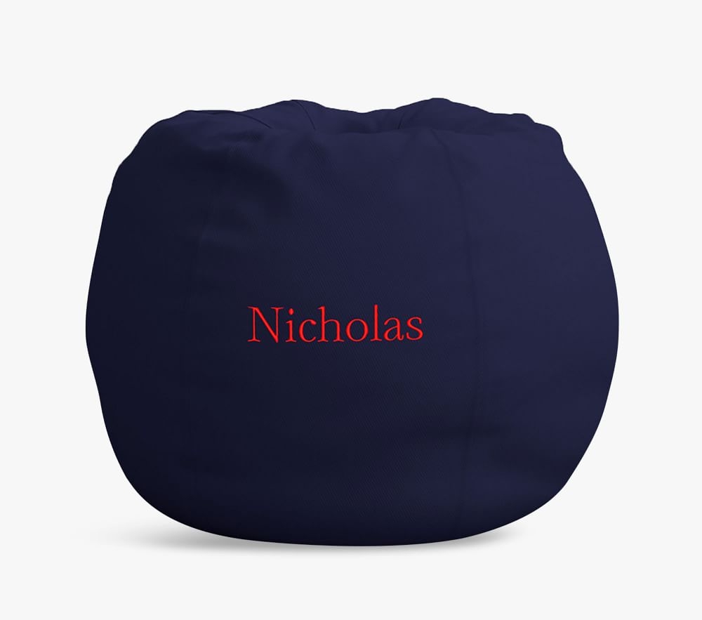 Navy bean bag sales chair